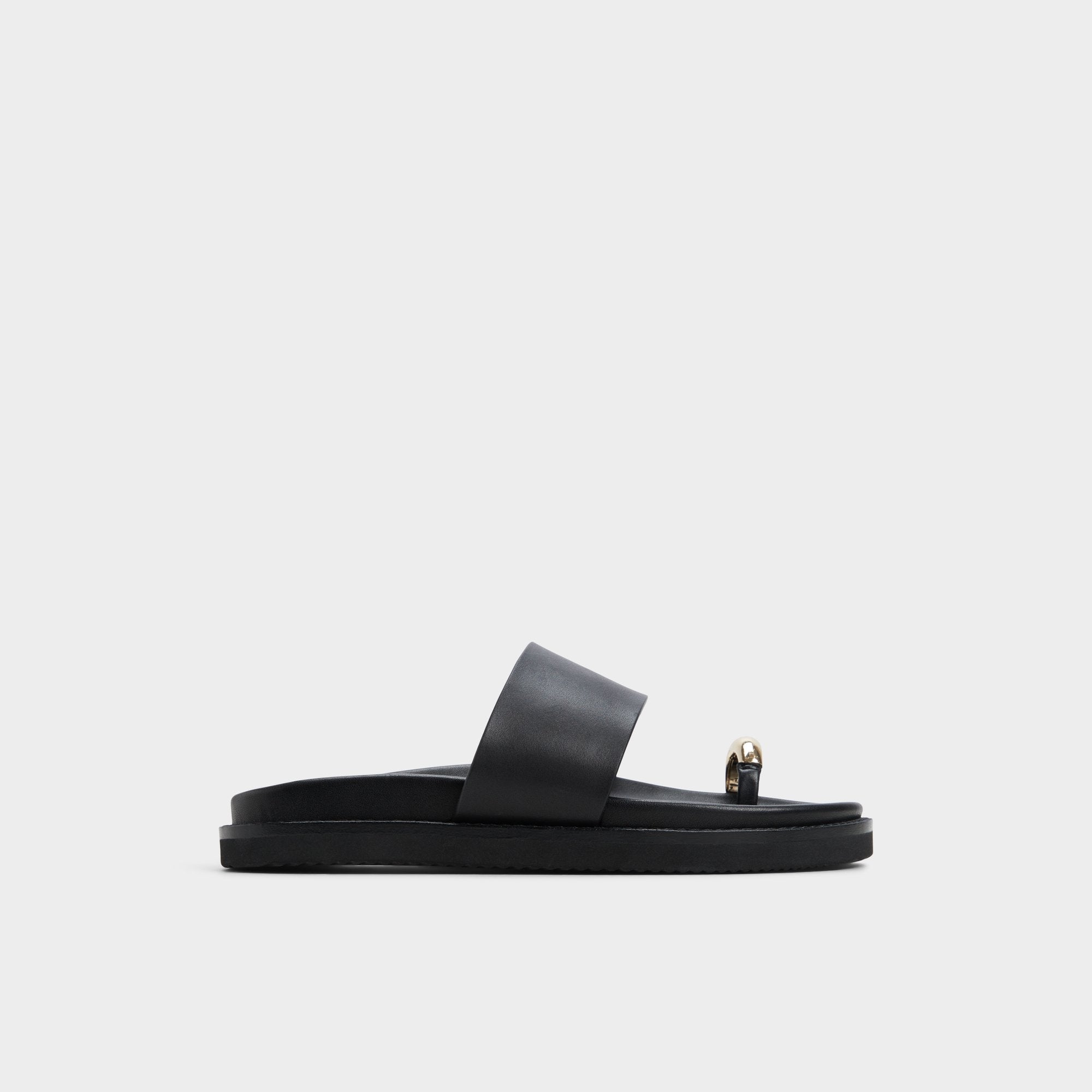 Aldo Beachstroll Black Women's Footbed sandals - Footbed sandal, Footbed sandal Women