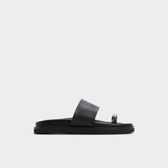 Aldo Beachstroll Black Women's Footbed sandals - Footbed sandal, Footbed sandal Women