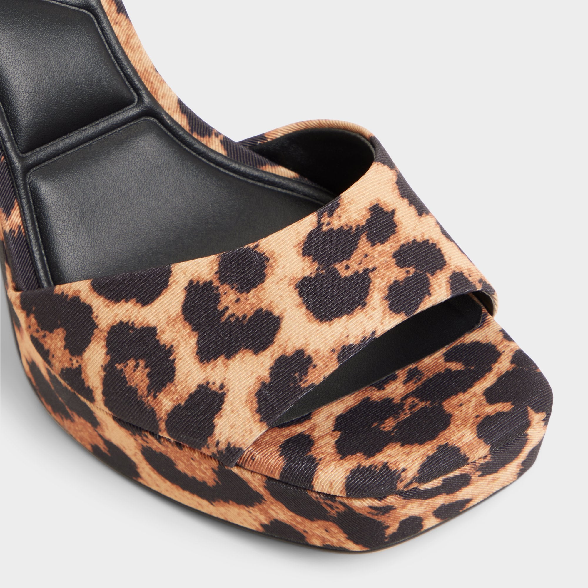 Aldo Chicgleam Brown Multi Women's Strappy sandals - Strappy heeled sandal, Platform Women