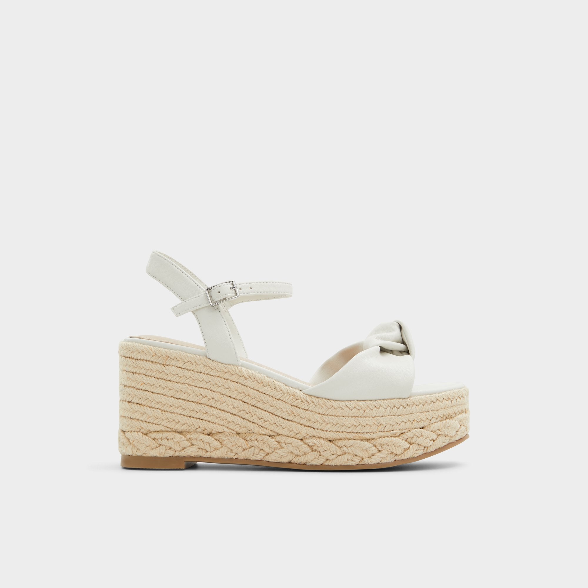 Aldo Annamarie White Women's Wedges - Wedge sandal, Wedge heel Women