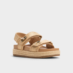 Aldo Sunhaven Open Natural Women's Travel essentials - Footbed sandal Women