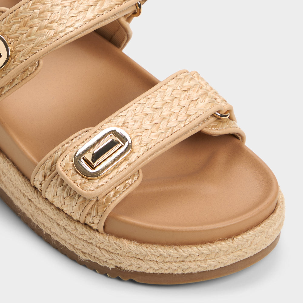 Aldo Sunhaven Open Natural Women's Travel essentials - Footbed sandal Women