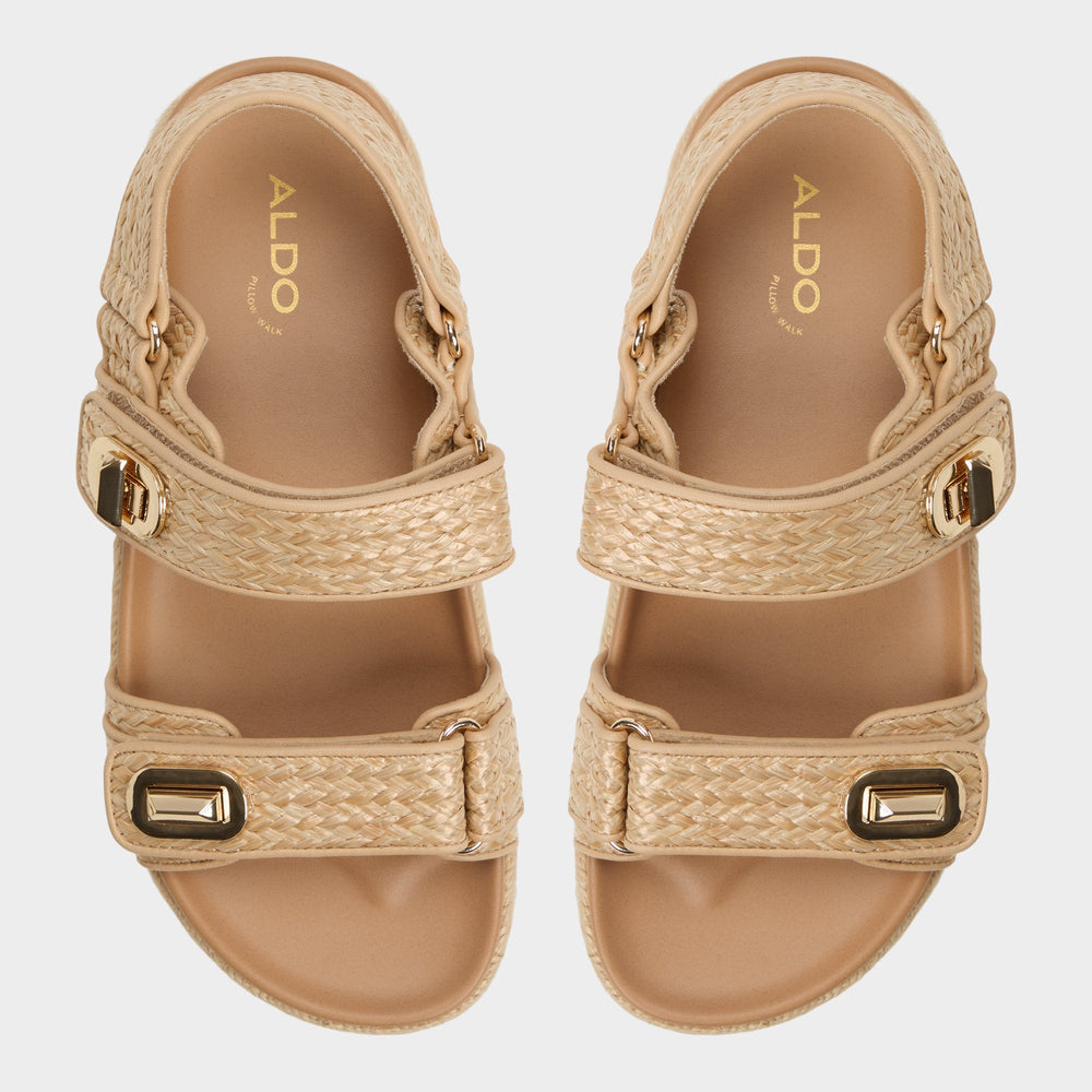 Aldo Sunhaven Open Natural Women's Travel essentials - Footbed sandal Women
