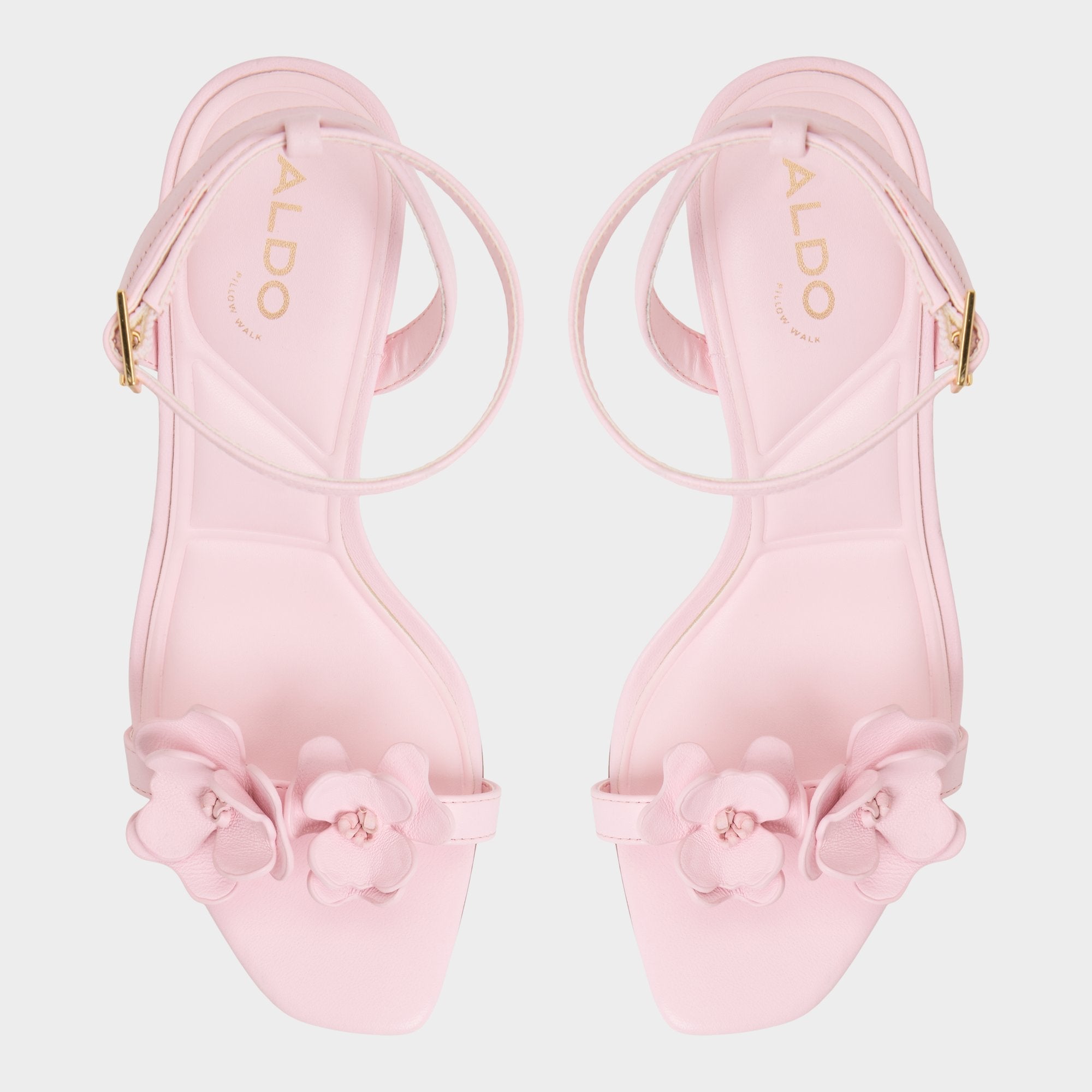 Aldo Daisylily Light Pink Women's Heeled sandals - Strappy heeled sandal, Stiletto heel Women