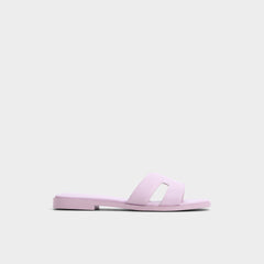 Aldo Itsandal Light Purple Women's Flats - Slide sandal Women