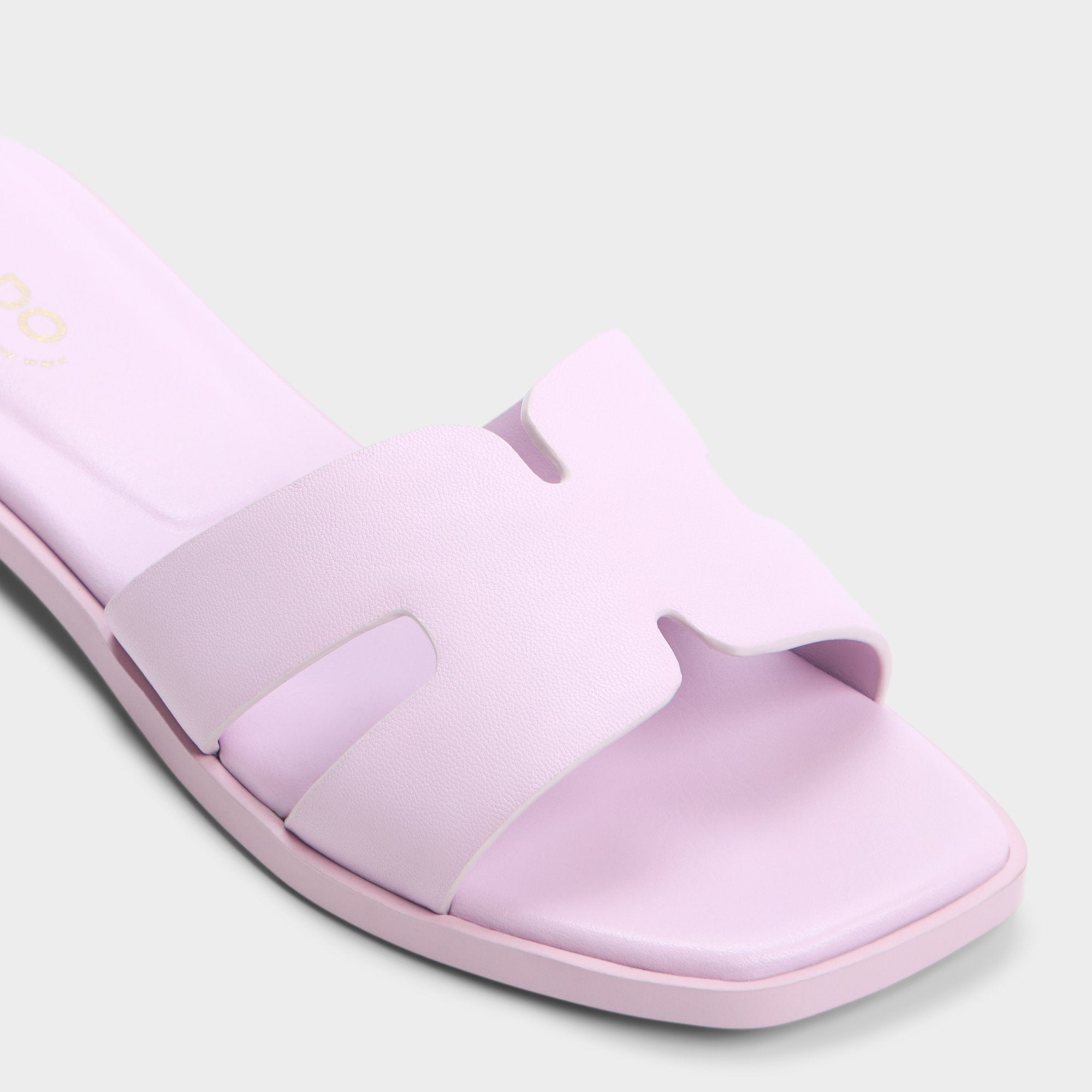Aldo Itsandal Light Purple Women's Flats - Slide sandal Women