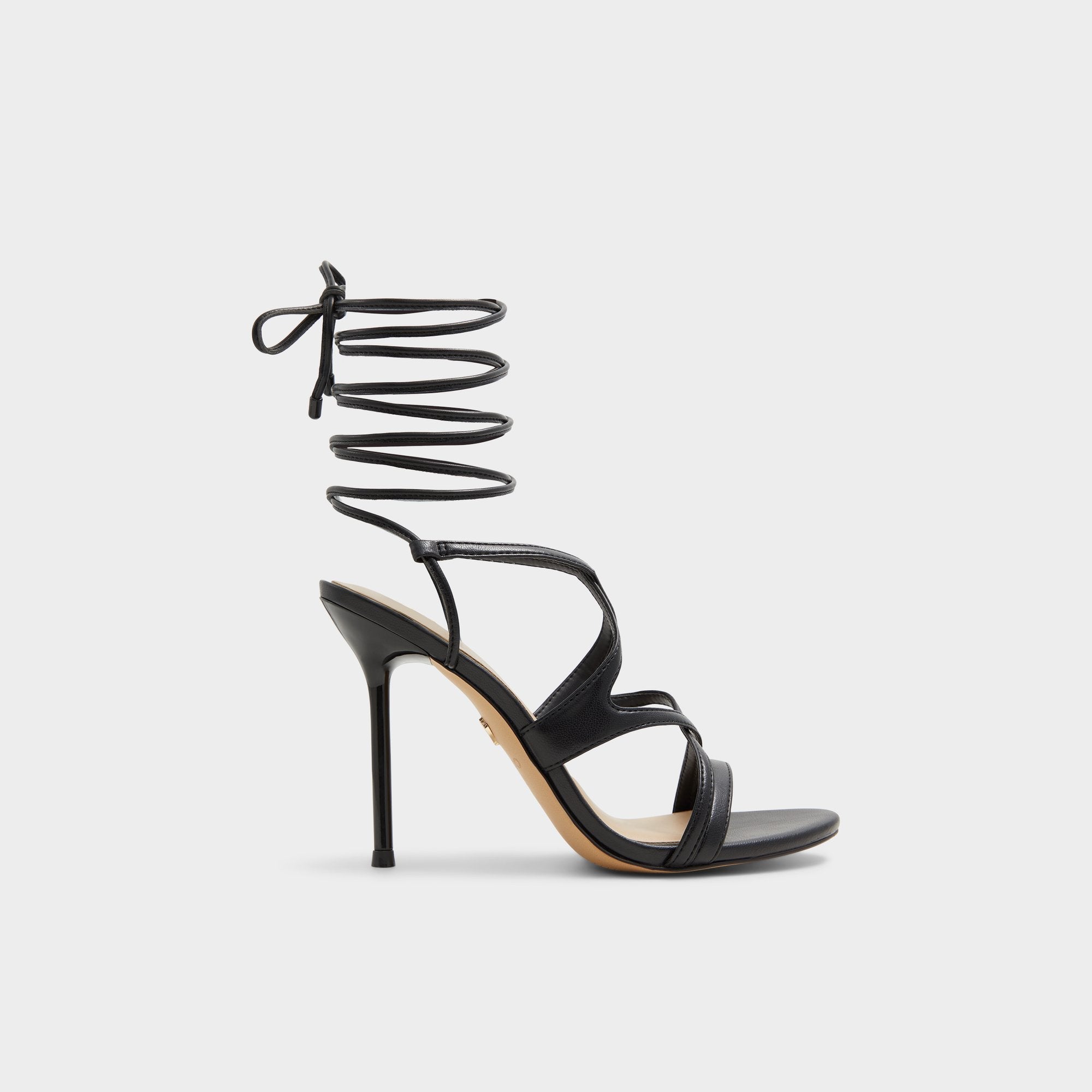 Aldo Marylou Black Women's Strappy sandals - Strappy heeled sandal Women