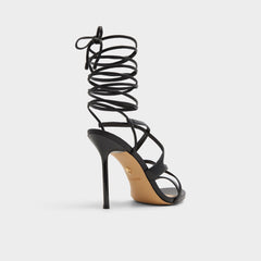 Aldo Marylou Black Women's Strappy sandals - Strappy heeled sandal Women