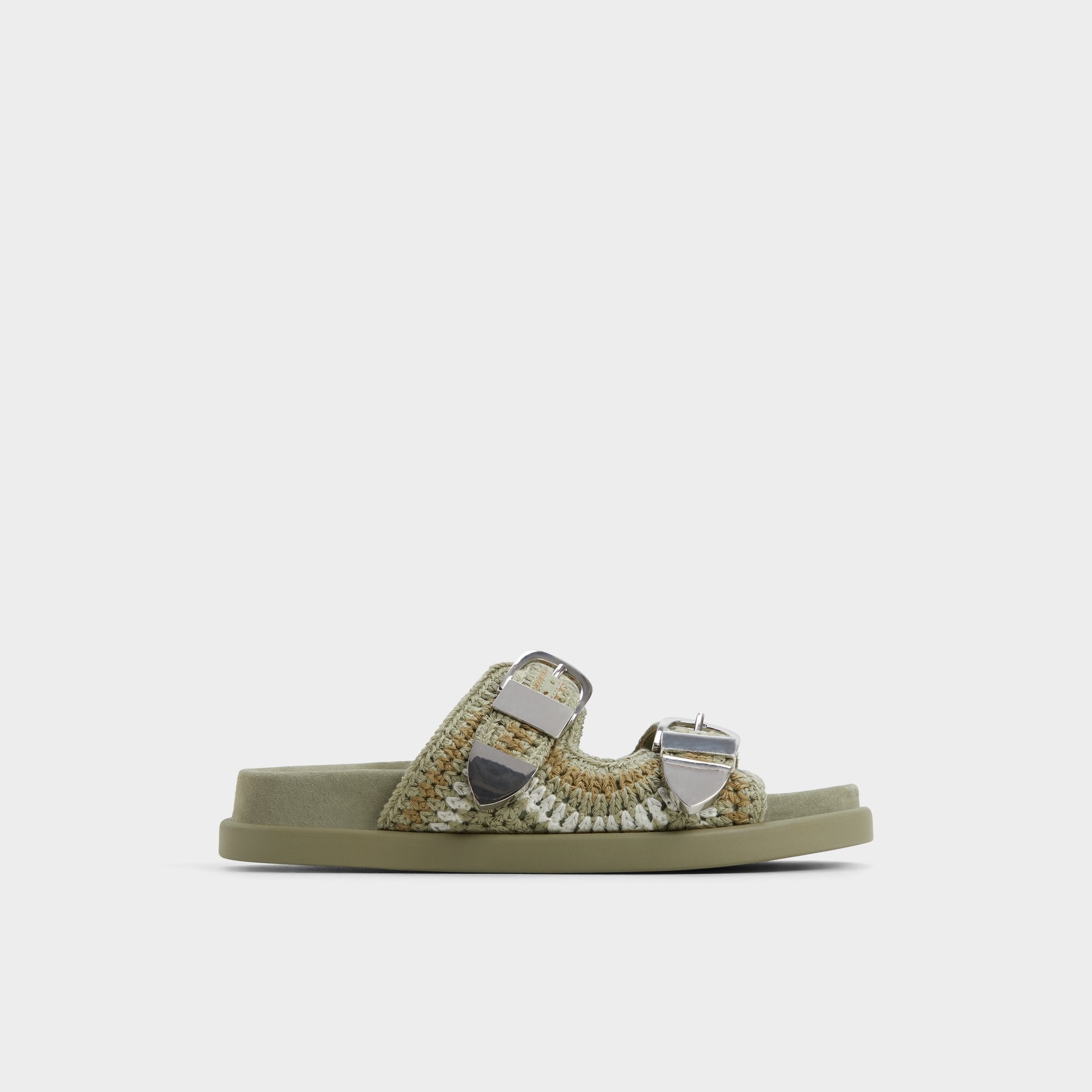 Aldo Bohodream Khaki Women's Footbed sandals - Footbed sandal Women
