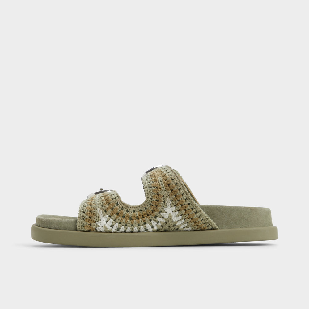 Aldo Bohodream Khaki Women's Footbed sandals - Footbed sandal Women