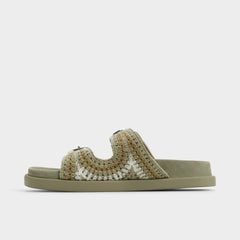 Aldo Bohodream Khaki Women's Footbed sandals - Footbed sandal Women