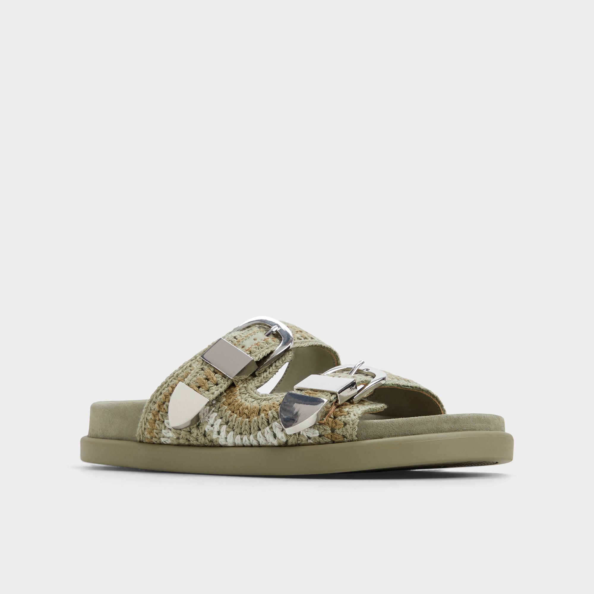 Aldo Bohodream Khaki Women's Footbed sandals - Footbed sandal Women