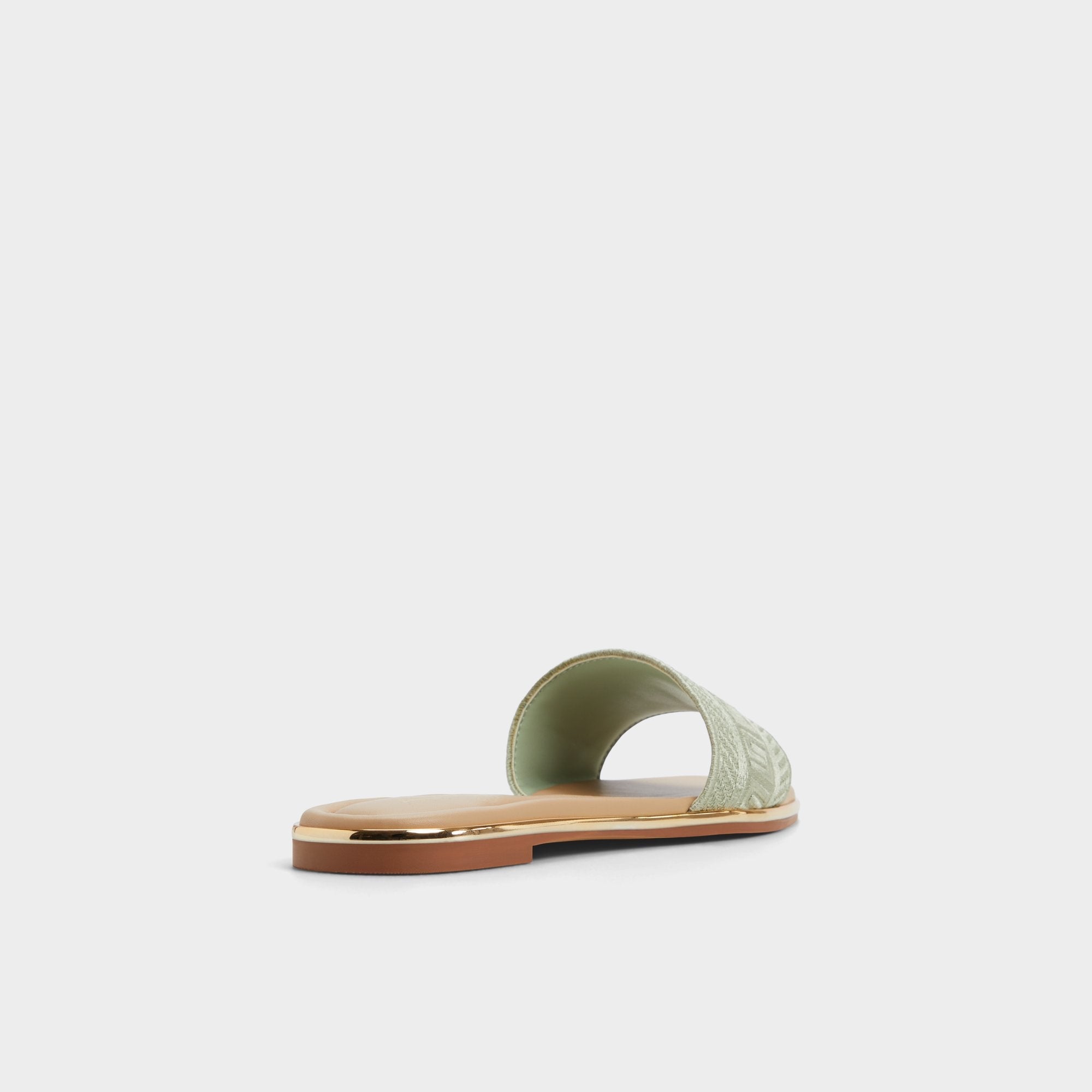 Aldo Oceania-xt Other Green Women's Flats - Slide sandal Women