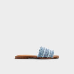Aldo Nalani Medium Blue Women's Flats - Slide sandal Women