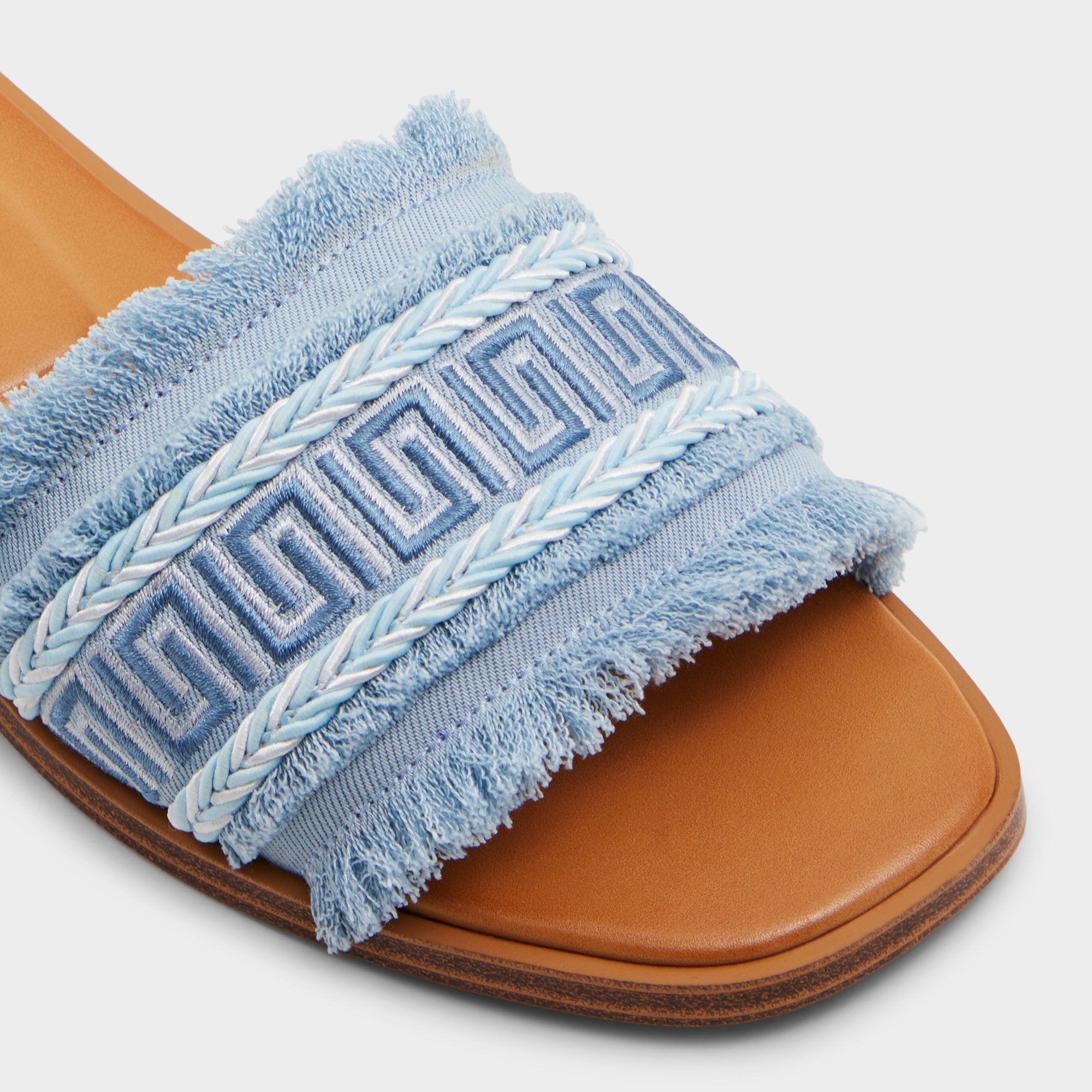 Aldo Nalani Medium Blue Women's Flats - Slide sandal Women