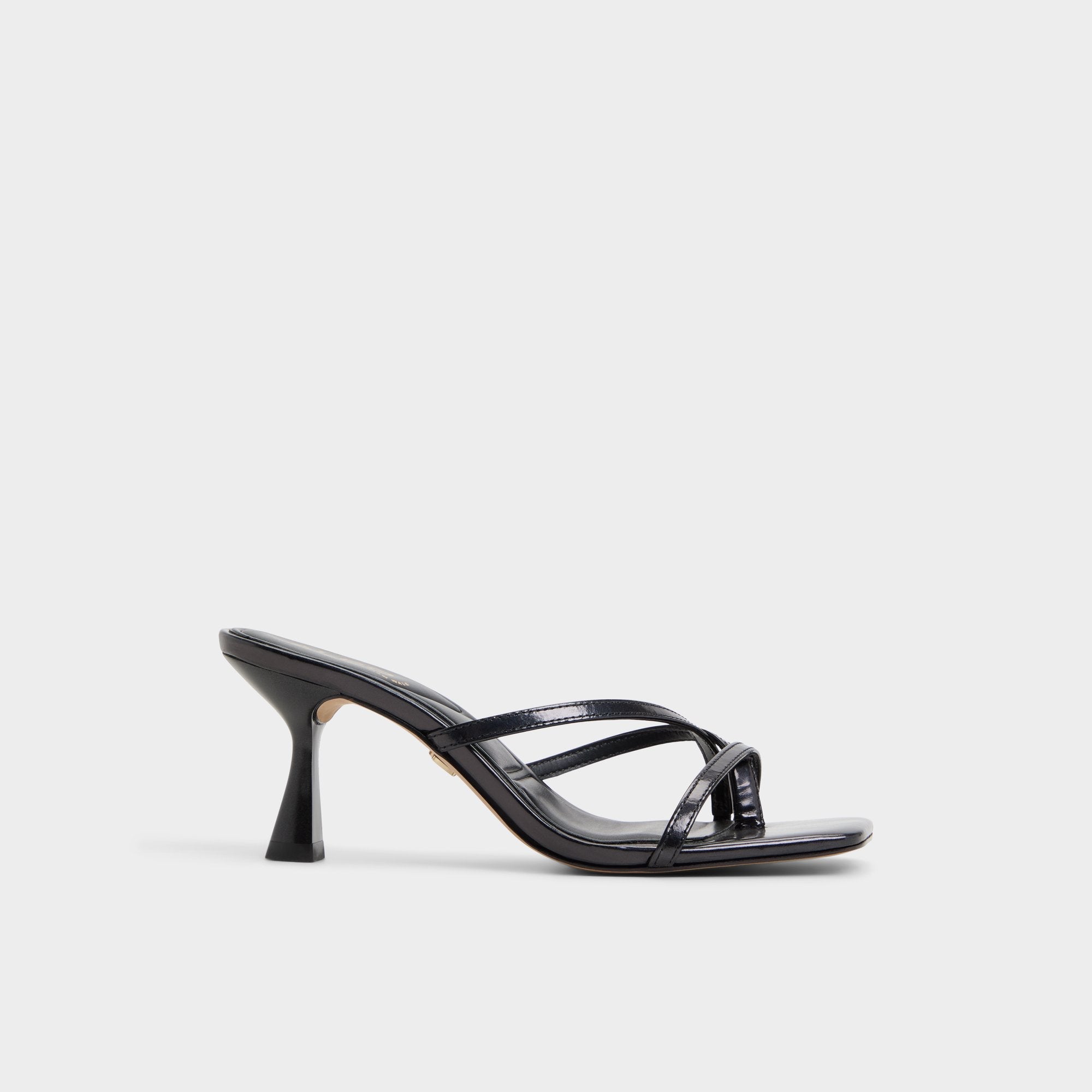 Aldo Calypsa Black Women's Animal Prints - Strappy heeled sandal, Block heel Women