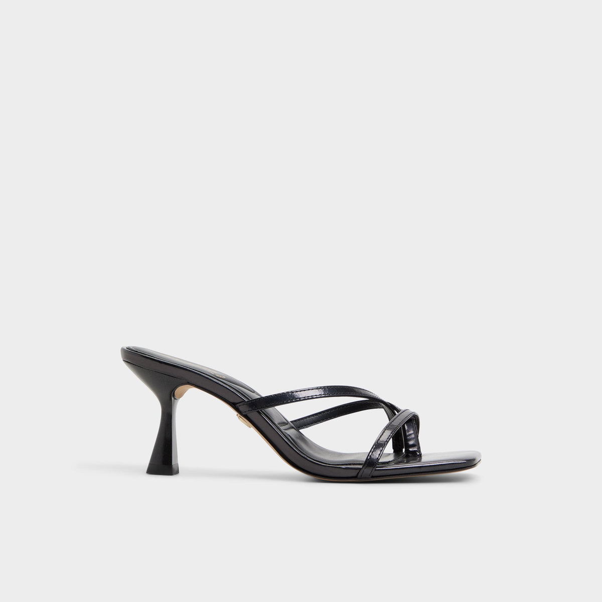 Aldo Calypsa Black Women's Animal Prints - Strappy heeled sandal, Block heel Women