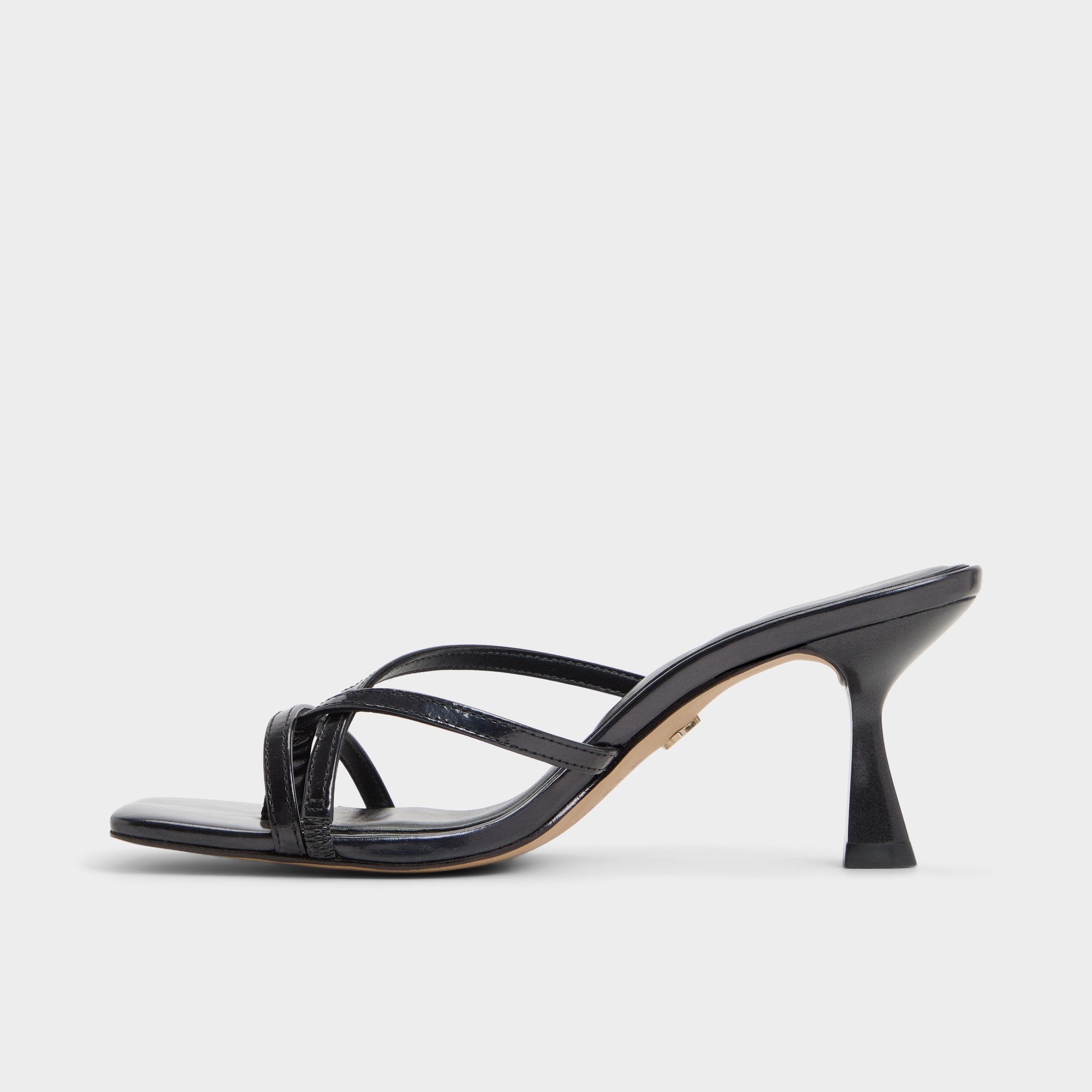 Aldo Calypsa Black Women's Animal Prints - Strappy heeled sandal, Block heel Women