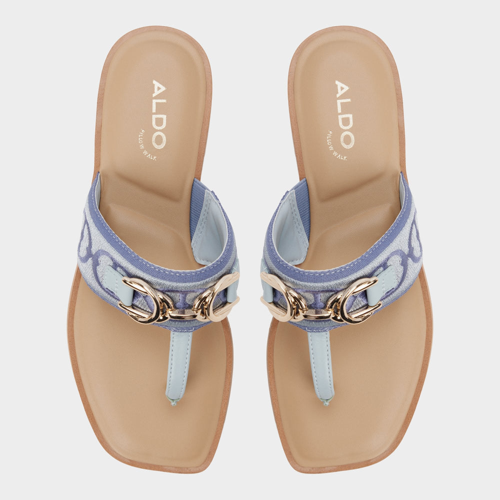 Aldo Coralynna in Other Blue - T-strap sandal Women