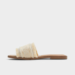 Aldo Nalani Gold Women's Flats - Slide sandal Women