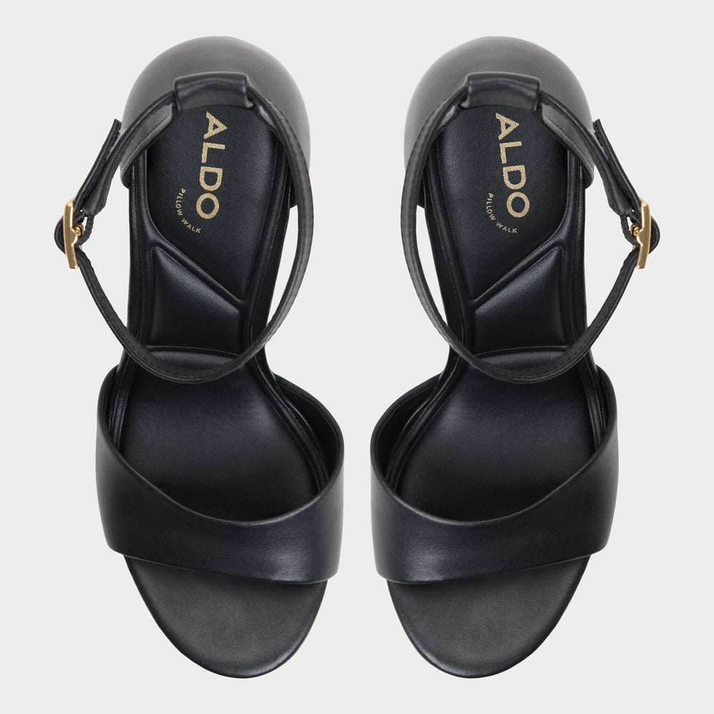Aldo Enaegyn2.0 Other Black Women's Platform sandals - Strappy heeled sandal, Platform Women