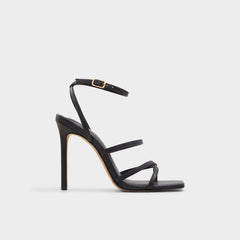 Aldo Galoi Black Women's Strappy sandals - Strappy heeled sandal Women