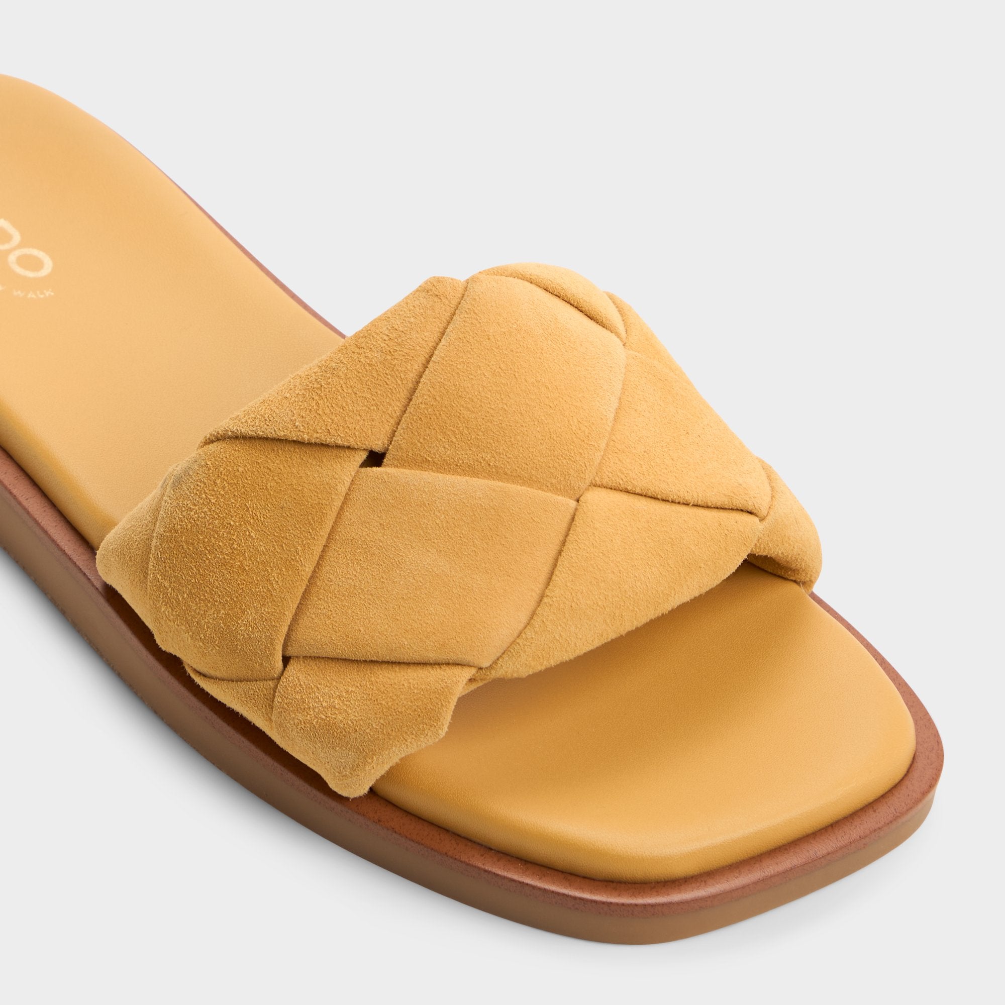 Aldo Esterelle Other Yellow Women's Flats - Slide sandal Women