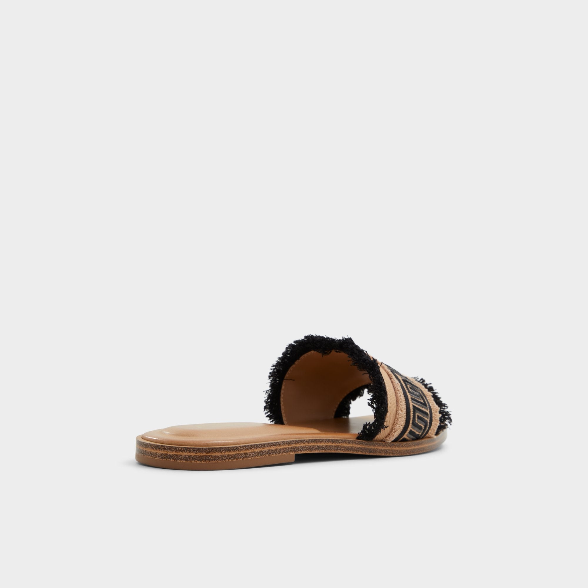 Aldo Nalani Open Black Women's Flats - Slide sandal Women