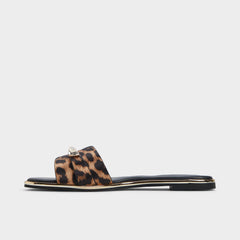 Aldo Darlina Brown Multi Women's Flats - Slide sandal Women