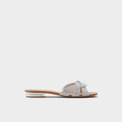Aldo Coredith Silver Women's Flats - Slide sandal Women