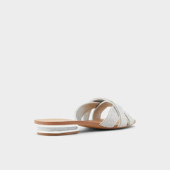 Aldo Coredith Silver Women's Flats - Slide sandal Women
