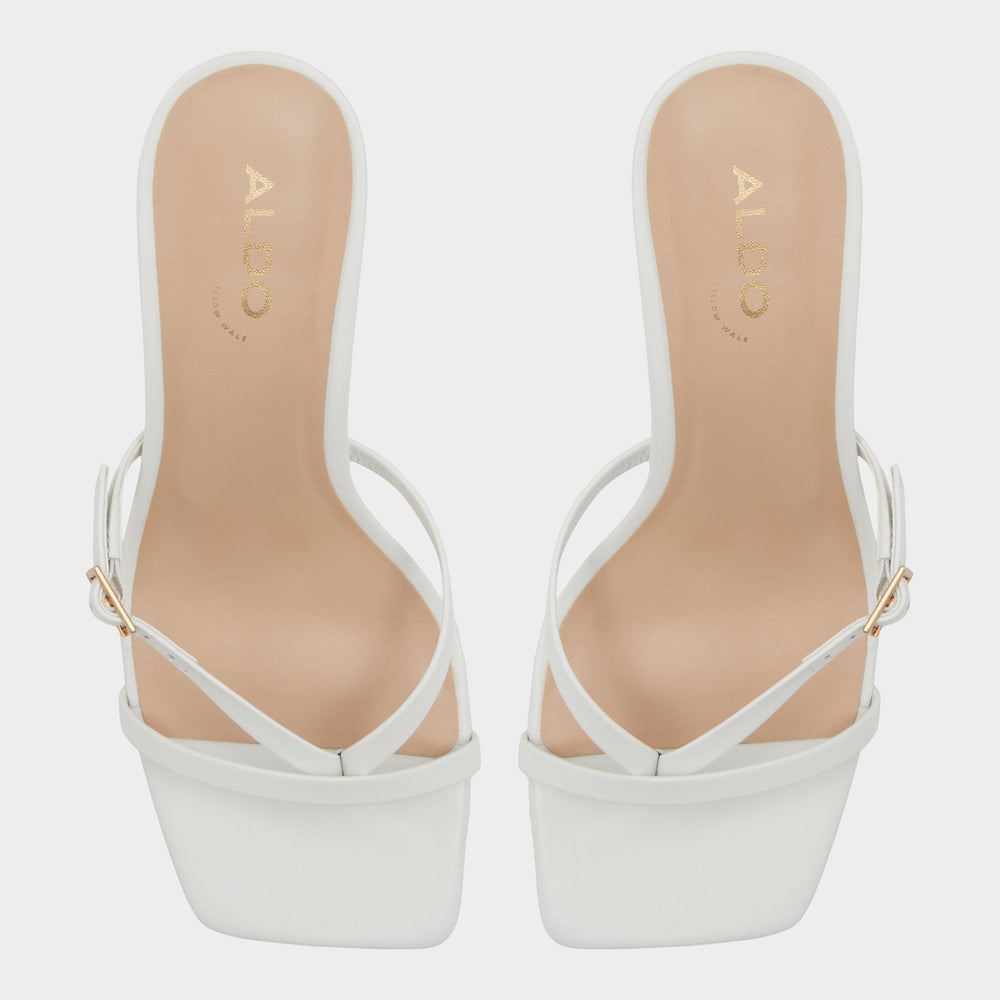 Aldo Gannever White/Bone Women's Heeled sandals -  Women