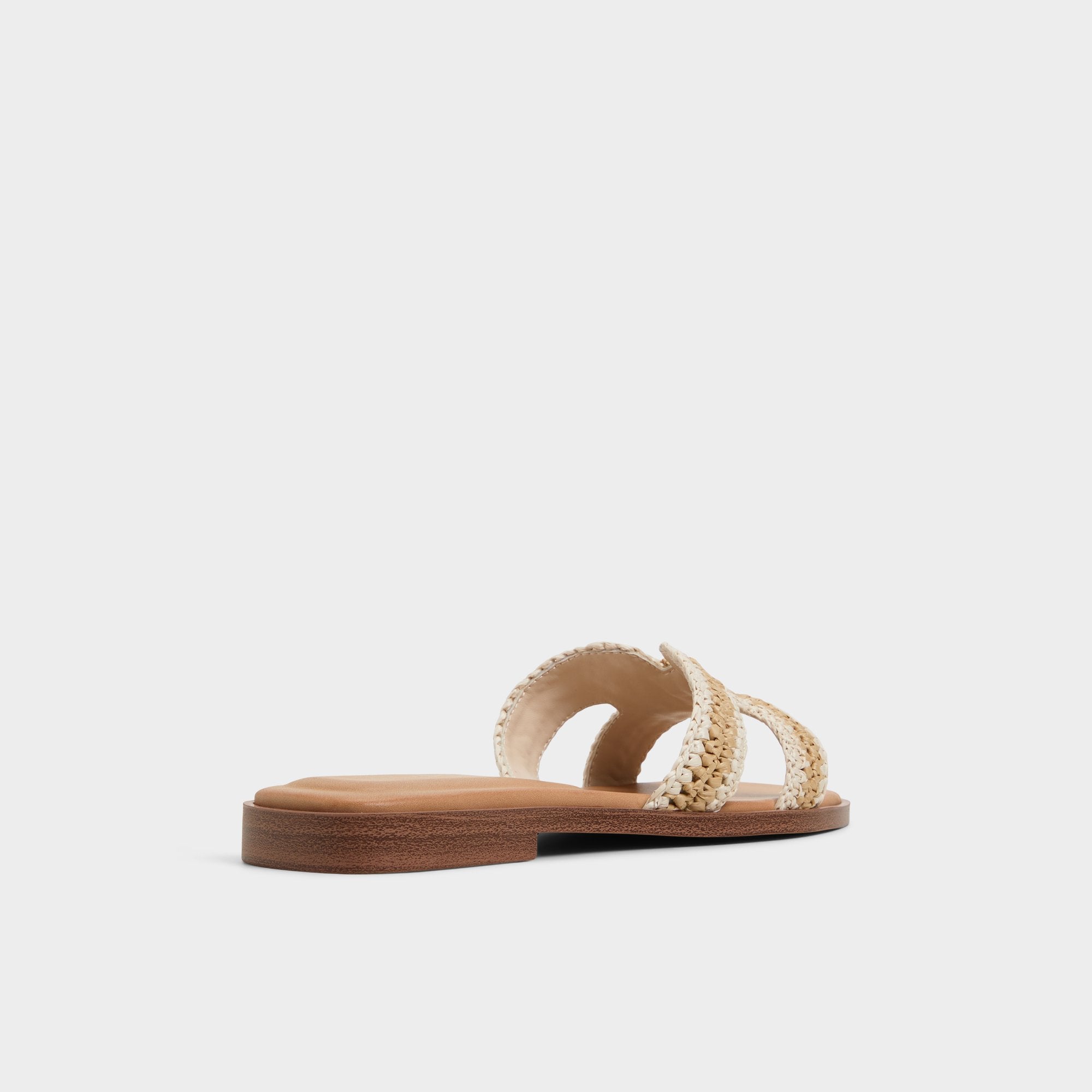Aldo Itsandal Beige Women's Flats - Slide sandal Women