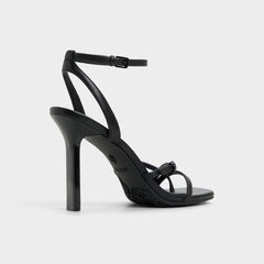 Aldo Conney Black Women's Heeled sandals - Strappy heeled sandal, Stiletto heel Women