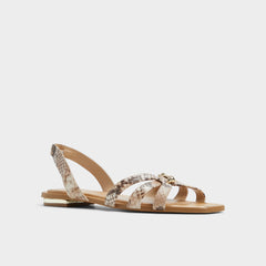 Aldo Marassita Brown Multi Women's Slingbacks - Flat sandal Women