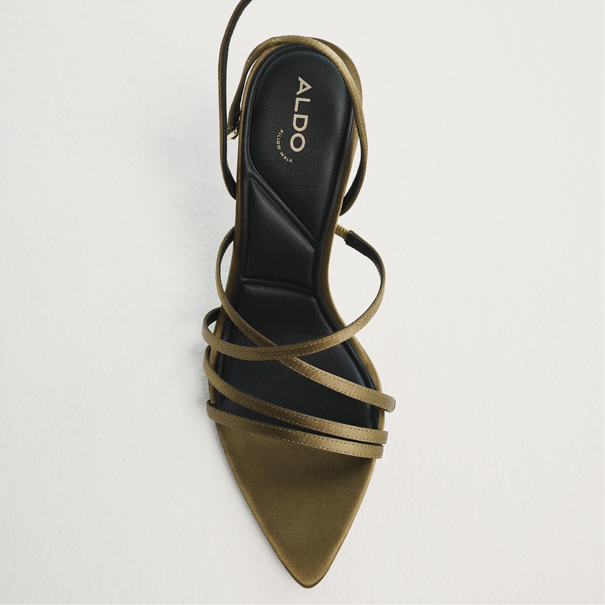 Aldo Solania Other Green Women's Strappy sandals - Strappy heeled sandal, Stiletto heel Women