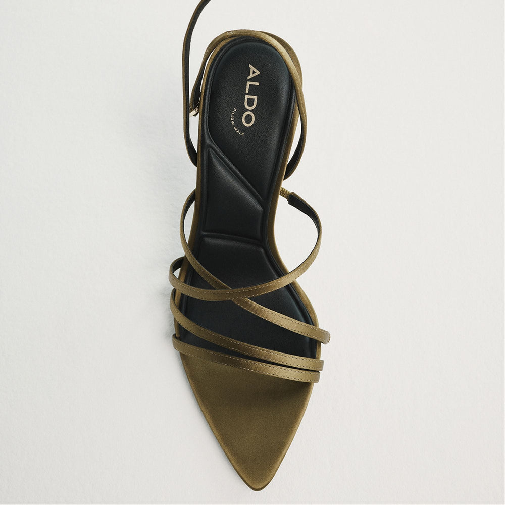 Aldo Solania Other Green Women's Strappy sandals - Strappy heeled sandal, Stiletto heel Women