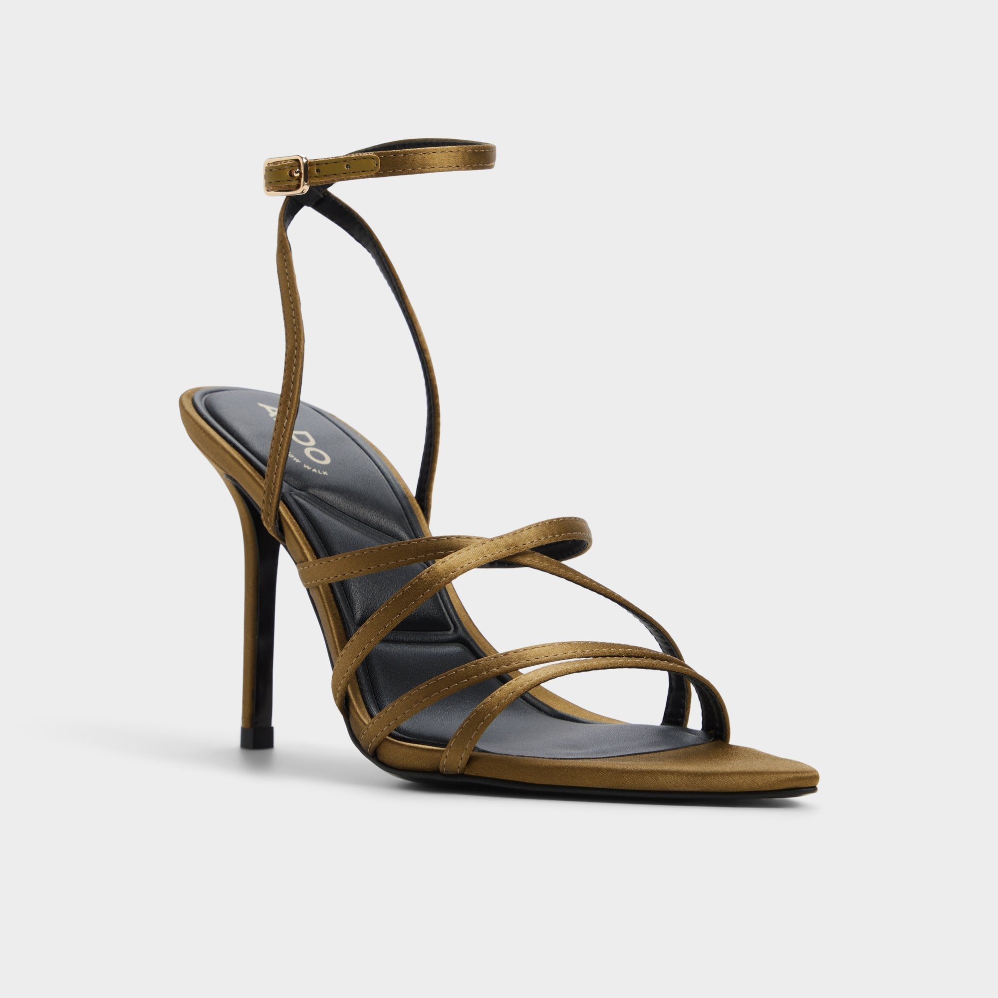Aldo Solania Other Green Women's Strappy sandals - Strappy heeled sandal, Stiletto heel Women