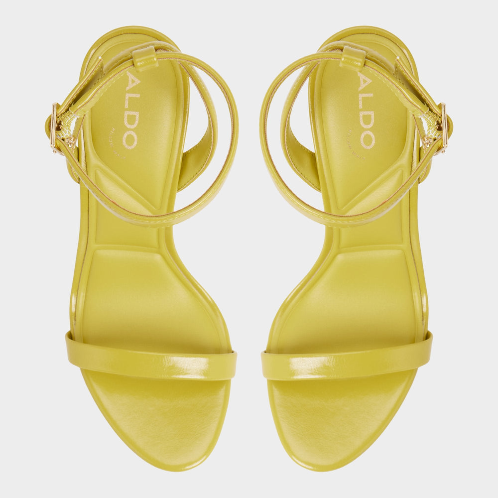 Aldo Maristou Lime Green Women's Heeled sandals - Strappy heeled sandal, Stiletto heel Women