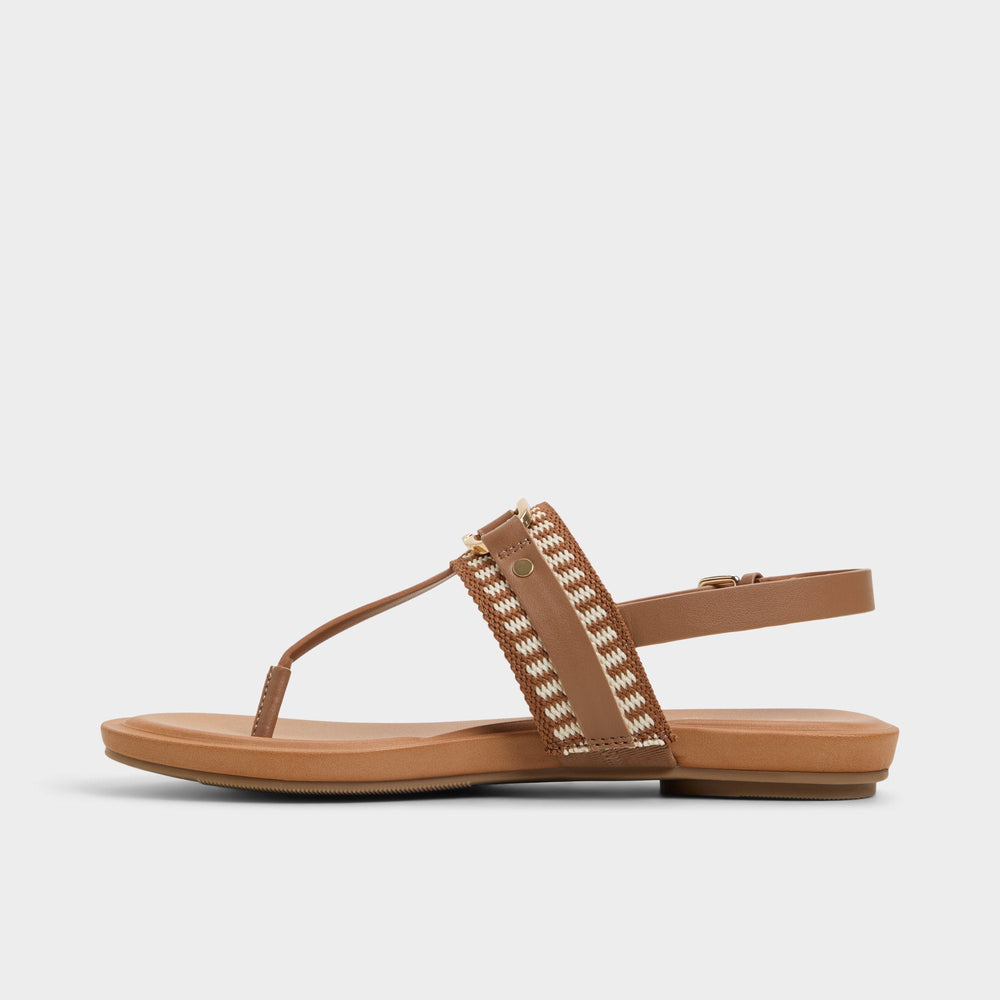 Aldo Taylen Medium Brown Women's Festival shoes accessories - T-strap sandal Women