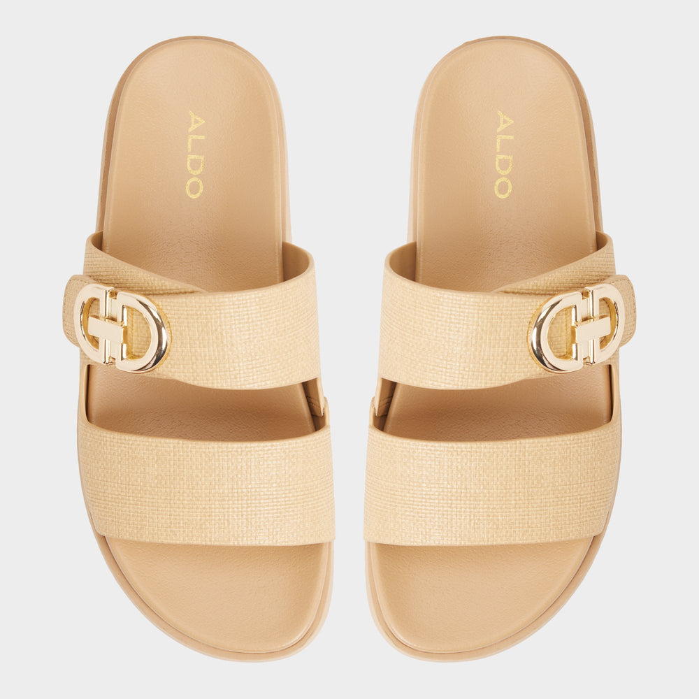 Aldo Daisymae Natural Women's Footbed sandals -  Women