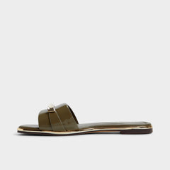Aldo Darlina Other Green Women's Flats - Slide sandal Women
