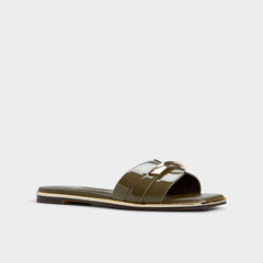 Aldo Darlina Other Green Women's Flats - Slide sandal Women
