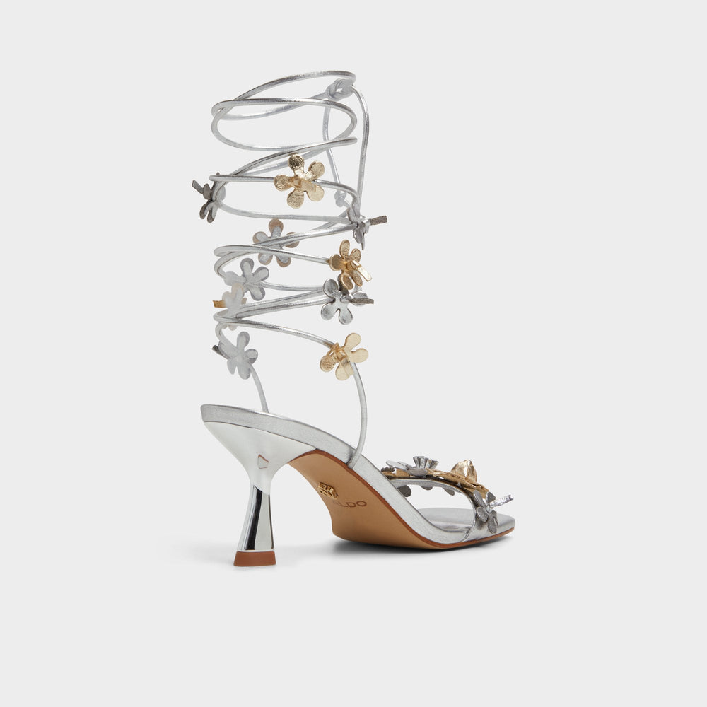 Aldo Fiorela Metallic Multi Women's Strappy sandals - Strappy heeled sandal Women