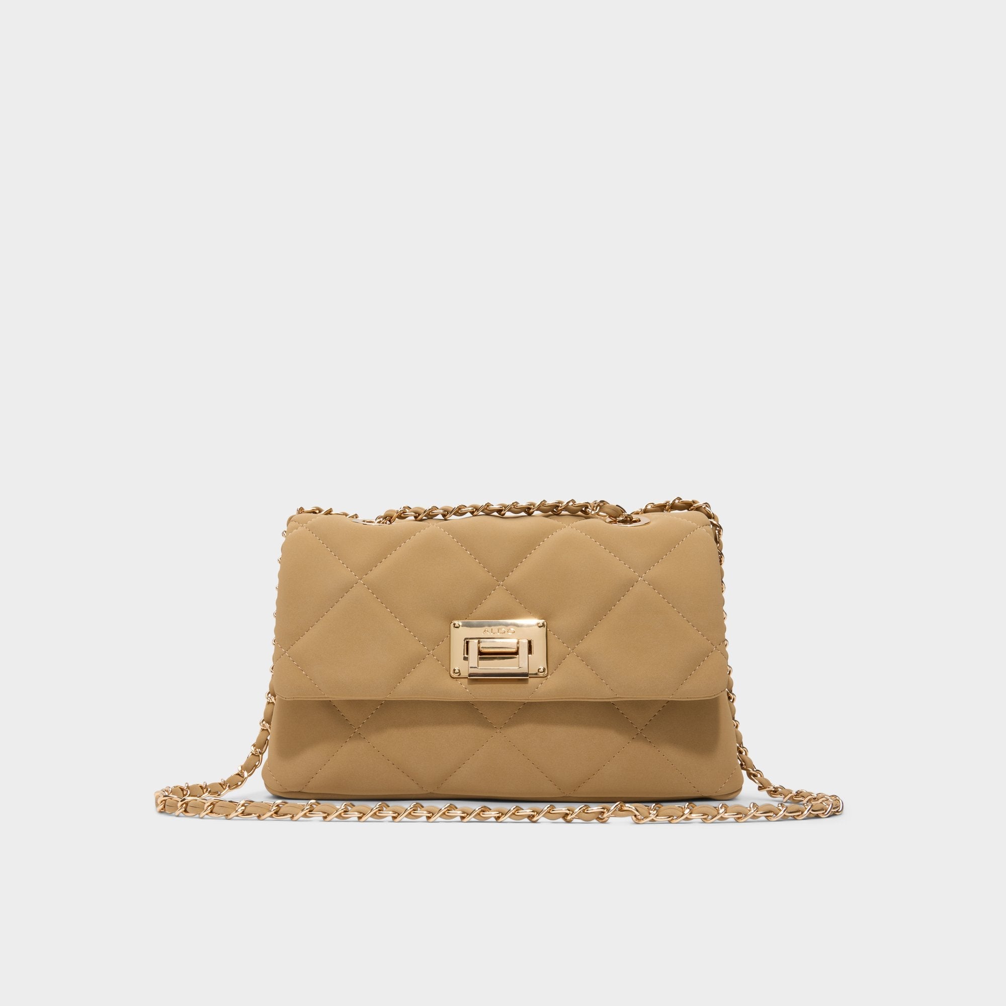 Aldo Goldenshinerr in Tan - Crossbody bag Women|Bags