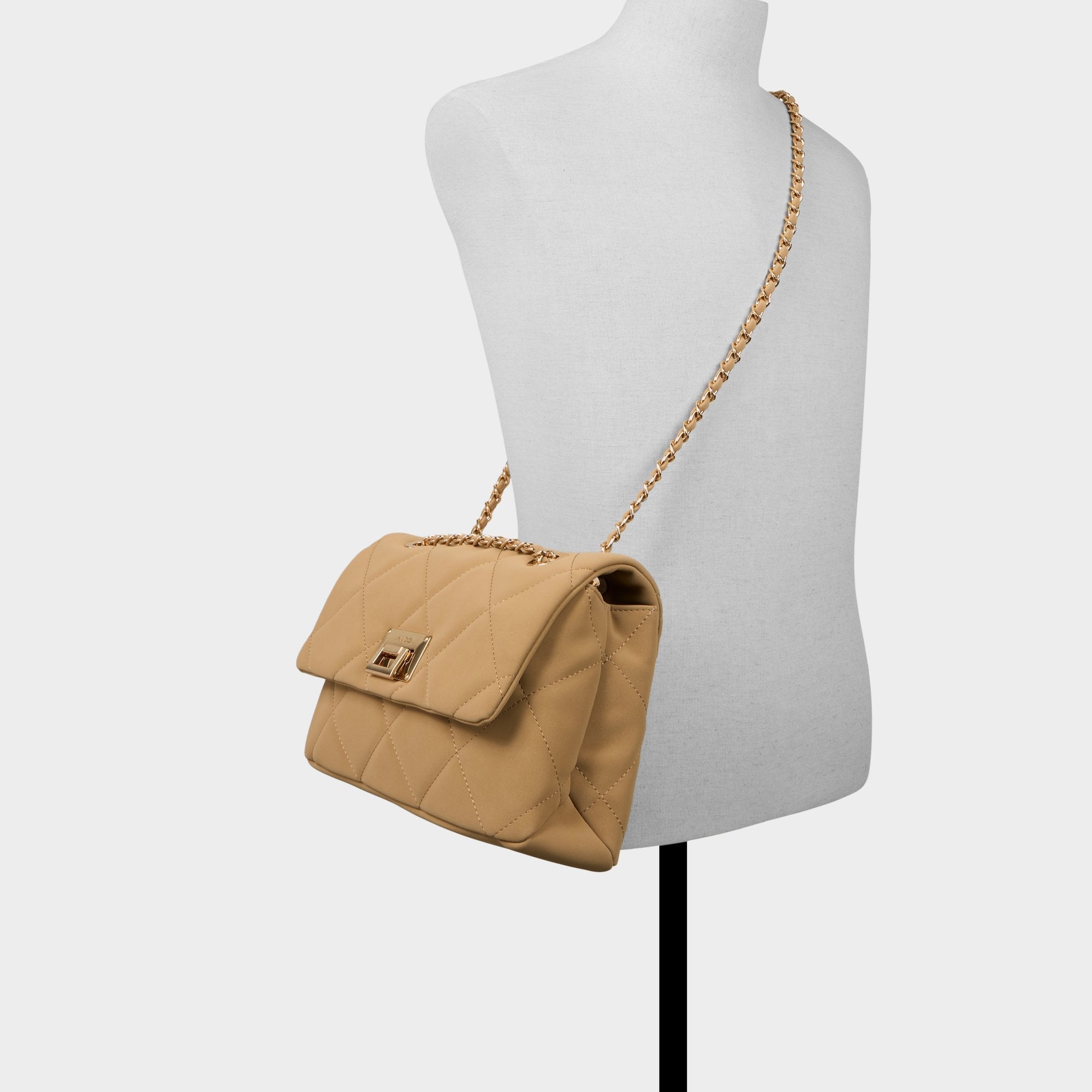 Aldo Goldenshinerr in Tan - Crossbody bag Women|Bags