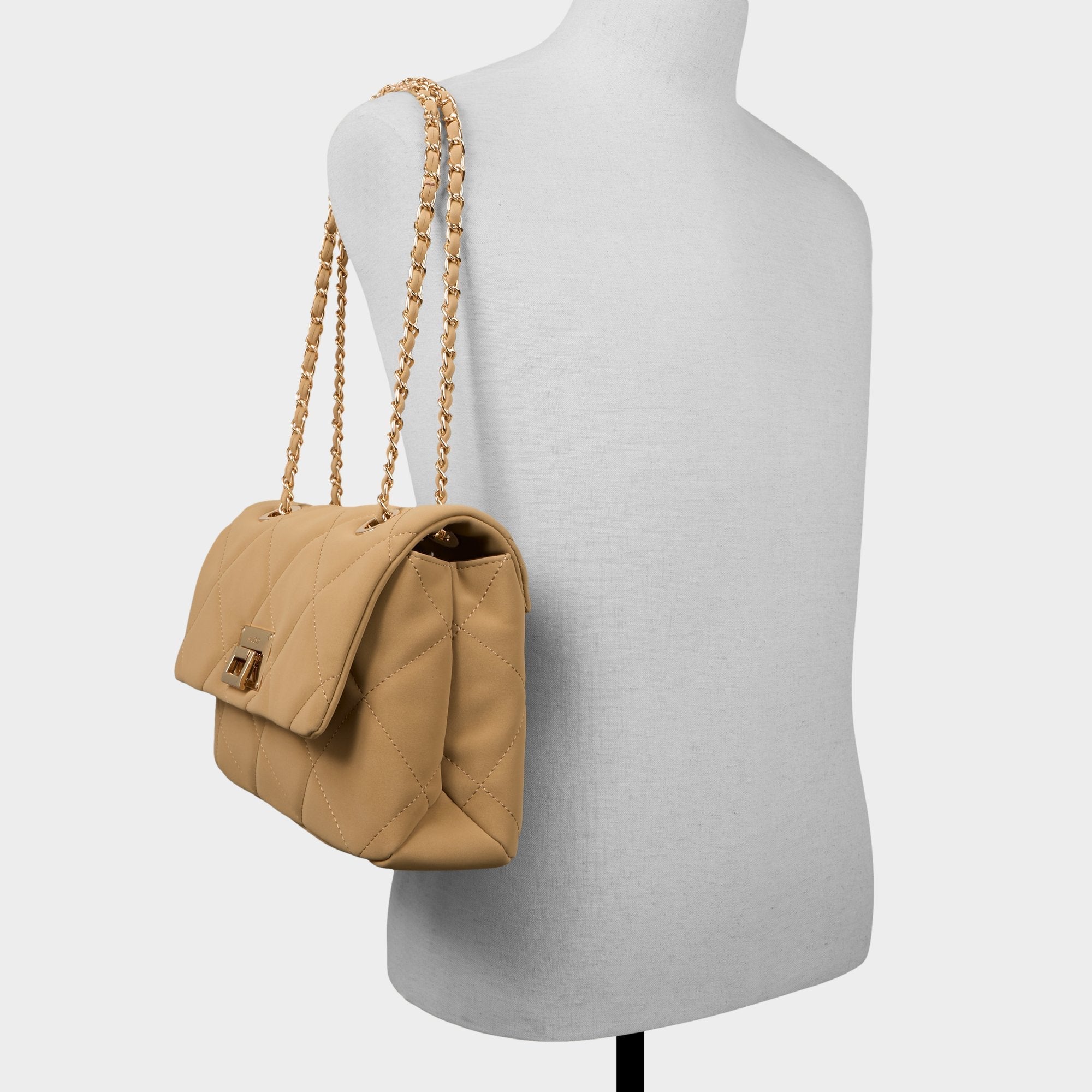 Aldo Goldenshinerr in Tan - Crossbody bag Women|Bags