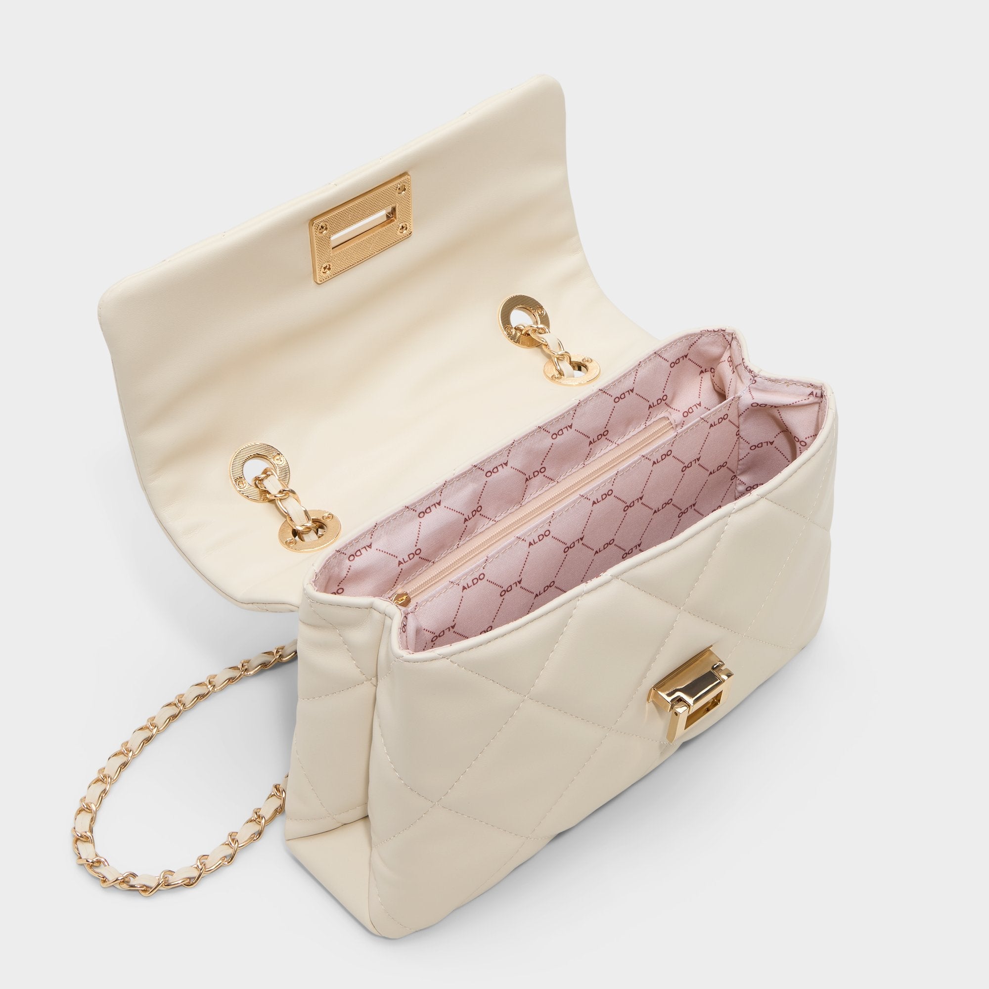 Aldo Goldenshinerr in Bone - Crossbody bag Women|Bags