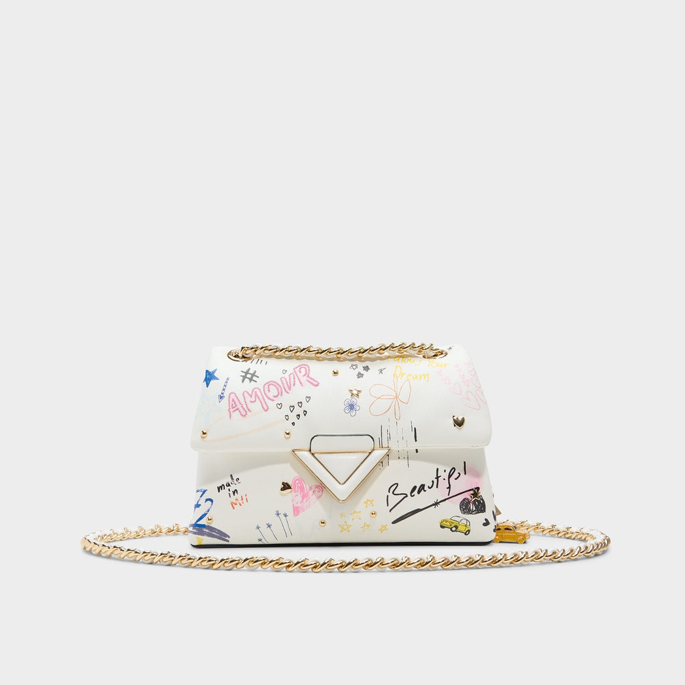 Aldo Doodlesoftpufff in White Combo - Crossbody bag Women|Bags