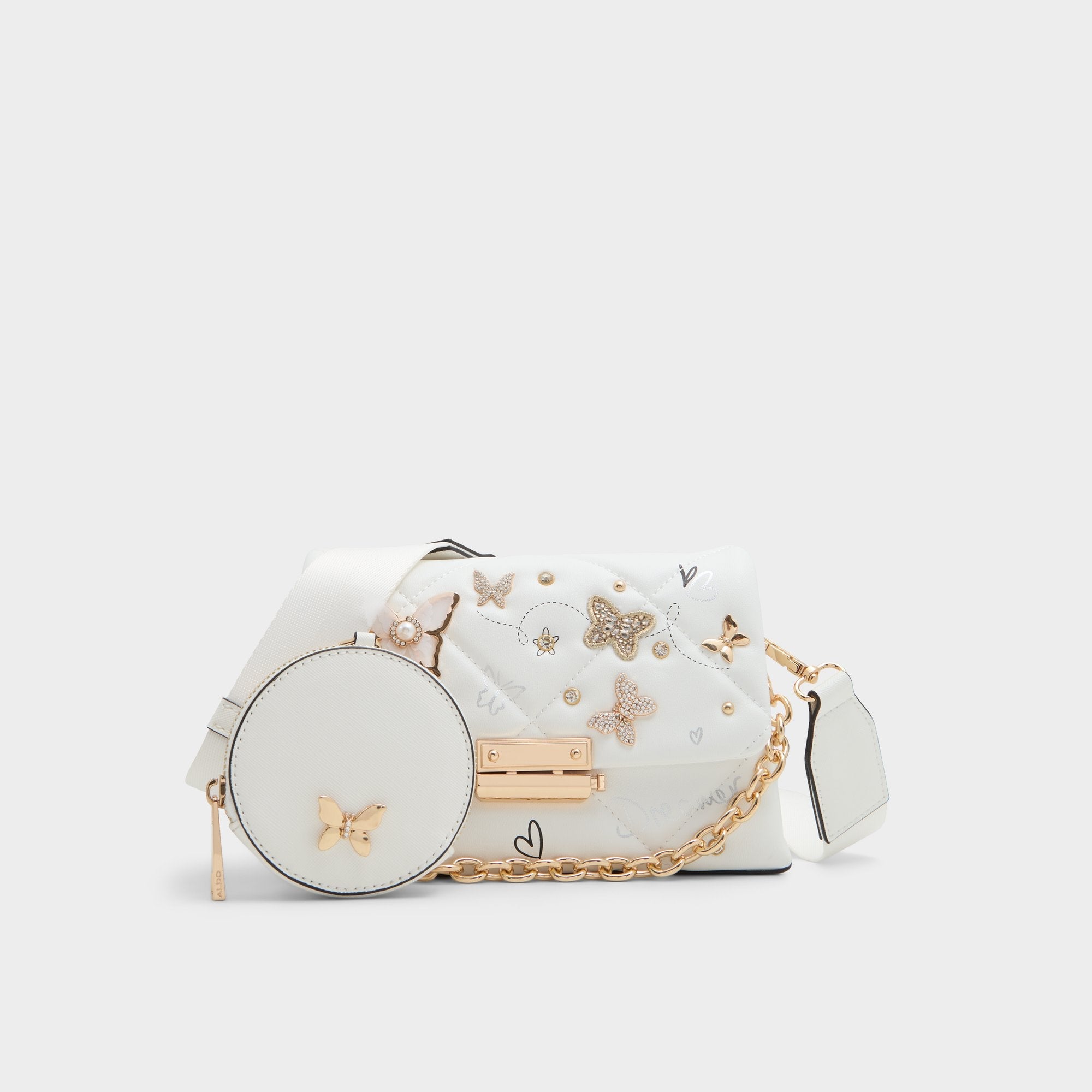 Aldo Camberlyyx White Women's Crossbody Bags - Crossbody bag Women|Bags